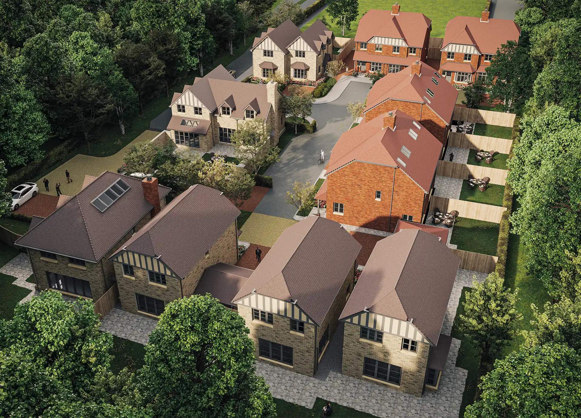Joes Folly Aerial View CGi